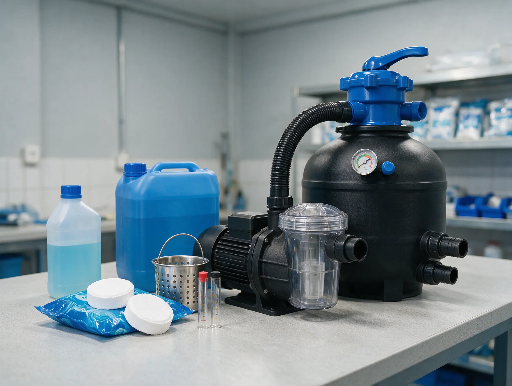 Pool Chemicals & Equipment