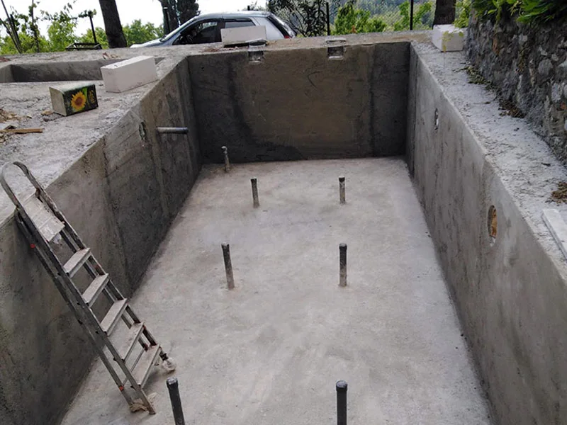 Completed swimming pool project 5