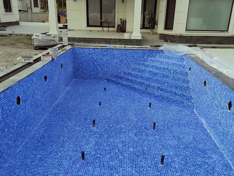 Completed swimming pool project 7